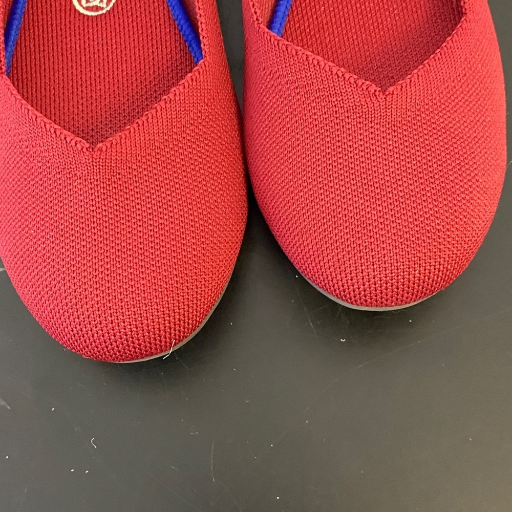 Rothy's Women's Red and Blue Flats - Picture 4 of 5